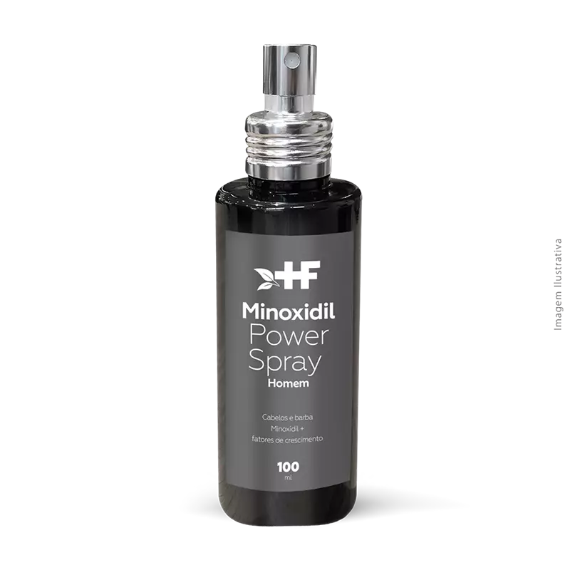 Minoxidil Power Spray - Homem - 100ml