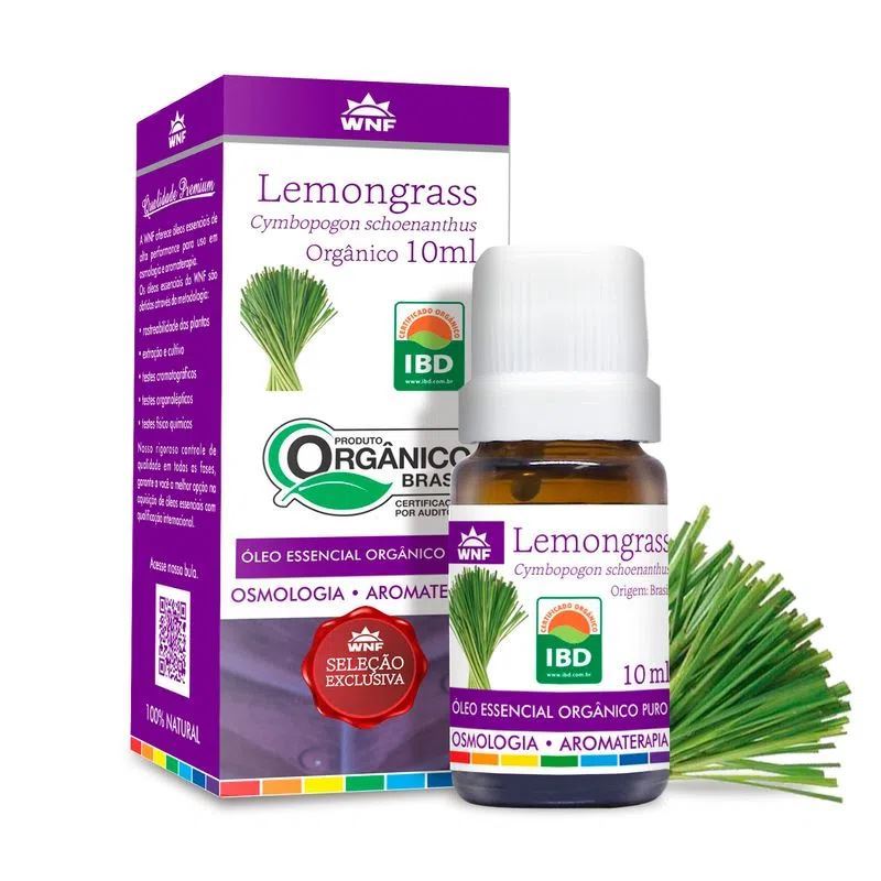 Óleo essencial Lemongrass 10ml