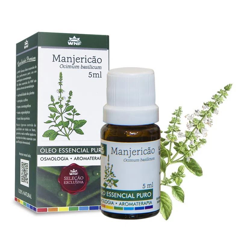 Óleo essencial Manjericão 5ml