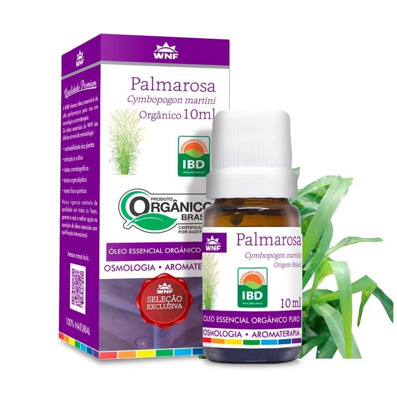 Óleo essencial Palmarosa 10ml