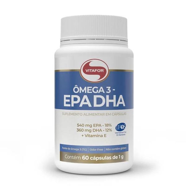 Omega 3 EPA DHA 60 cápsulas Vitafor