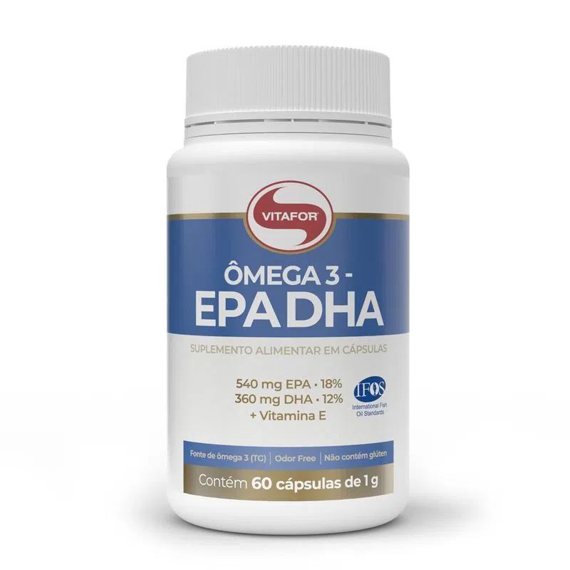 Omega 3 EPA DHA 60 cápsulas Vitafor