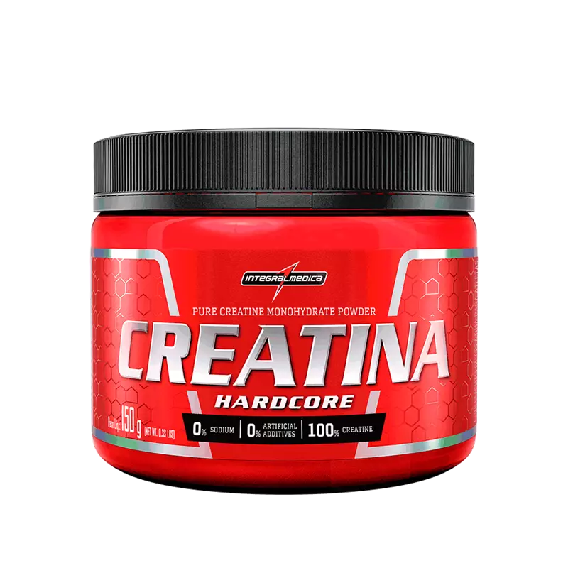 Creatina Hardcore 150g Integral médica 
