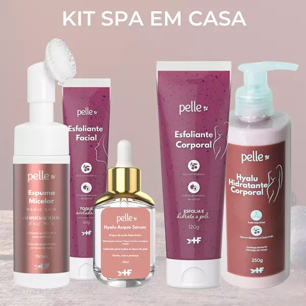 Kit Spa em Casa - Cuidados de Pele para Rosto e Corpo