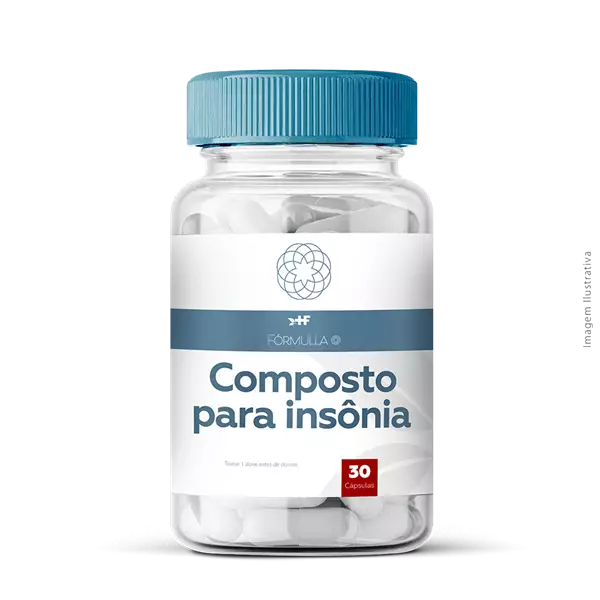 Composto para Insônia 30 Cápsulas 