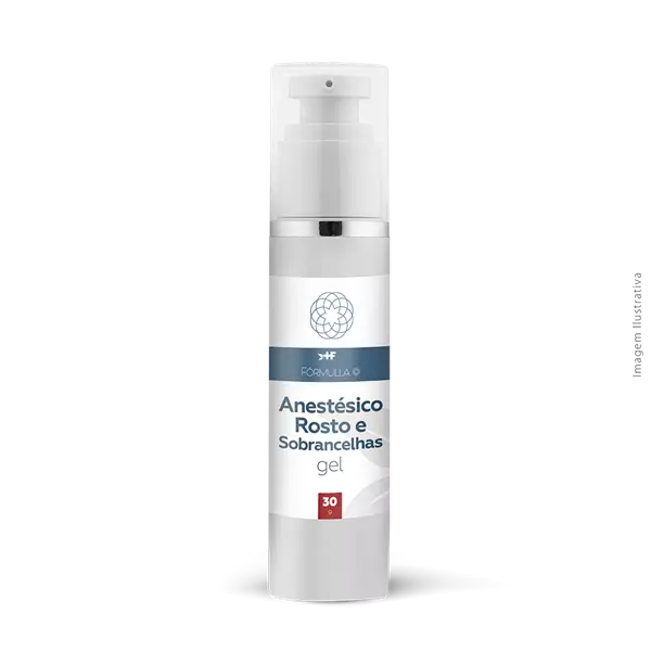 Anestésico Rosto e Sobrancelhas gel 30g