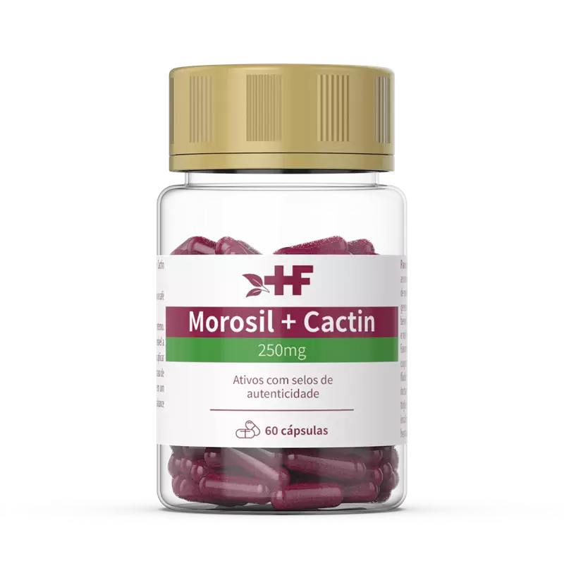 Morosil 250mg + Cactin 250mg (com selos de autenticidade) 60 Cápsulas
