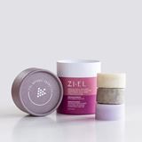 Kit viagem linha uva: shampoo, condicionador e sabonete Ziel