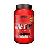 Whey 100% Pure Morango Pote 900g - Integral Medica