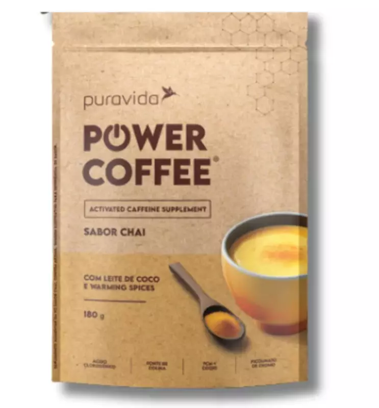 Power Coffee Sabor Chai Puravida 180g