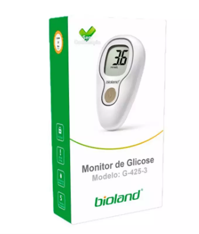 Monitor de glicose Bioland modelo G-425-3