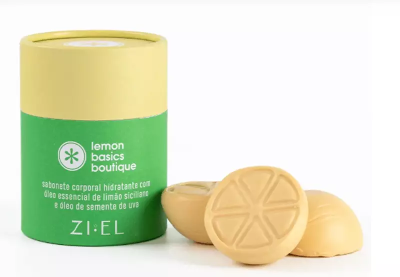 Kit Sabonete Corporal Limao Siciliano - 3 unidades 200g Ziel