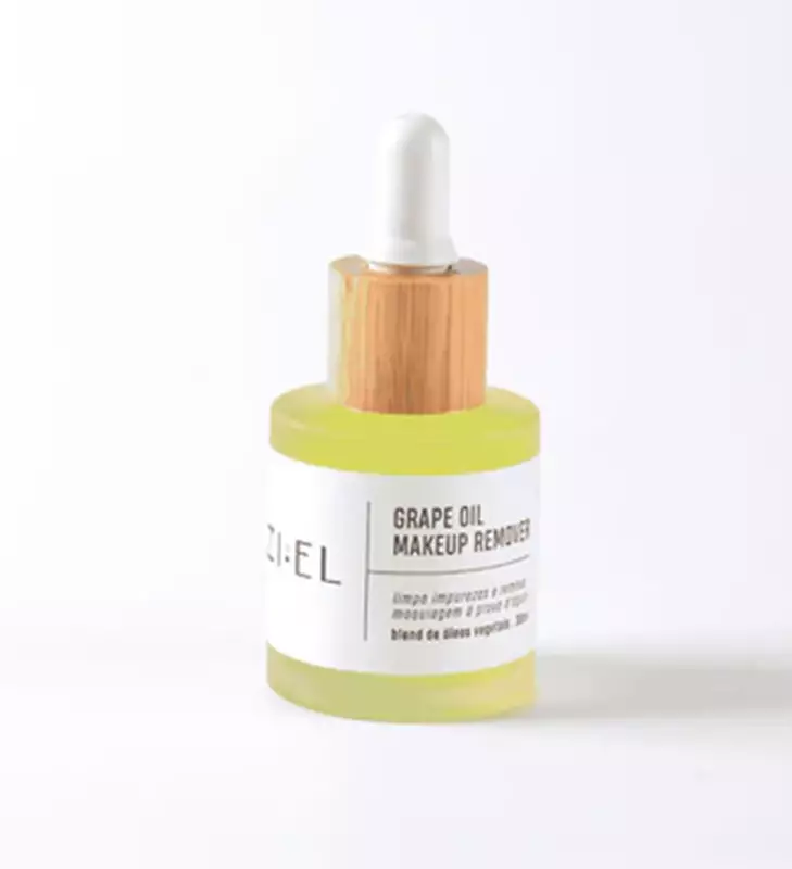 Removedor de maquiagem de uva 30ml Ziel