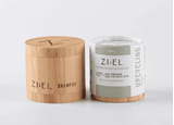 Kit shampoo para cabelos oleosos com case de bambu 65gr Ziel