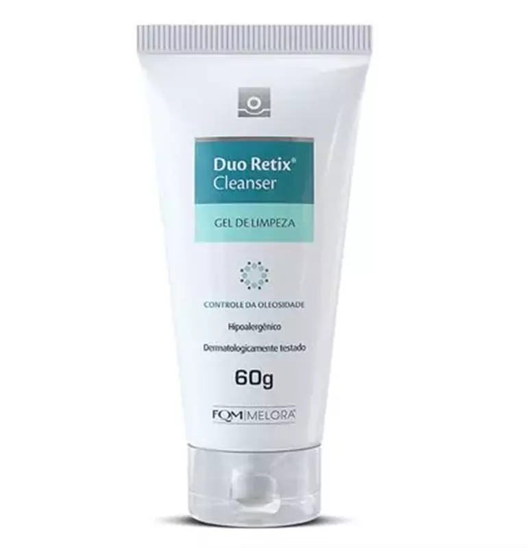 Gel de limpeza facial Melora Duo Retix Cleanser