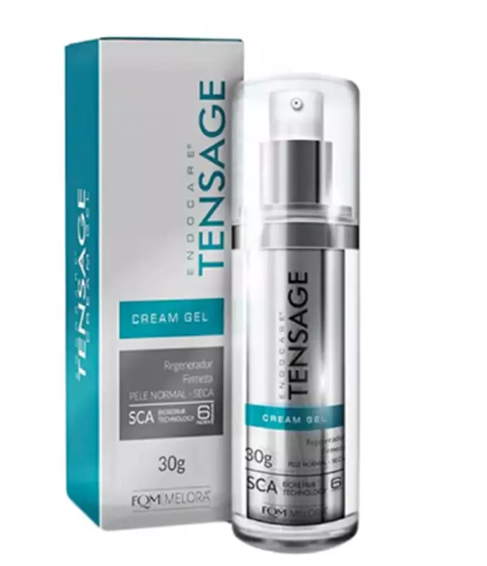 Creme Facial Anti-Idade Endocare Tensage Cream Gel para Pele Normal a Seca com 30g