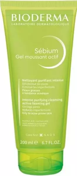Bioderma Sébium Gel Moussant Actif 200Ml