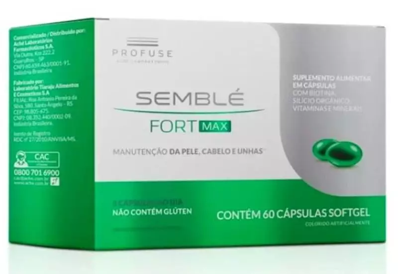 Polivitamínico Semblé Fort Max 60 cápsulas 