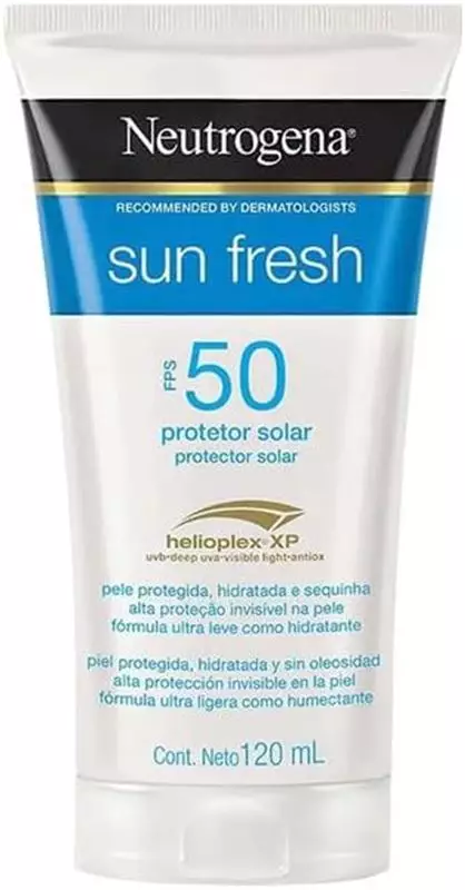 Neutrogena Sun Fresh Protetor Solar Corporal FPS 50 120ml