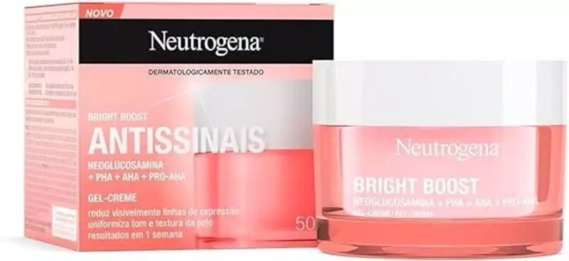 Neutrogena Gel Creme Facial Antissinais Bright Boost 50ml