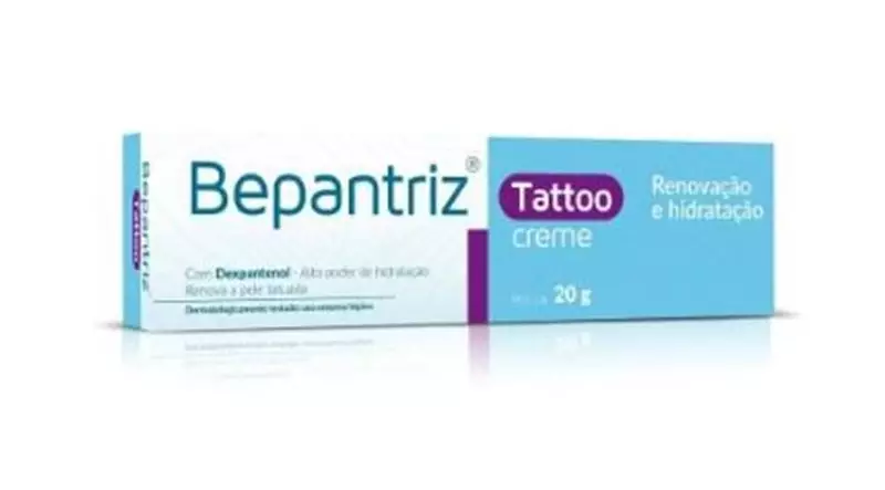 Bepantriz Tattoo Renovação e Hidratação - Para Tatuagem 20g