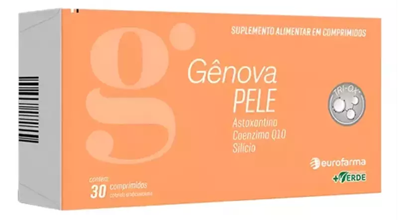Gênova Pele 30 cápsulas  Eurofarma