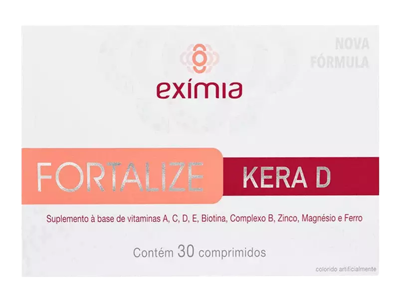 Exímia Fortalize Kera D  30 Comprimidos