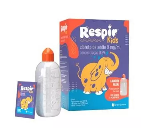 Respir Kids � Solução de Lavagem Nasal Infantil (120ml + 15 Sachês)