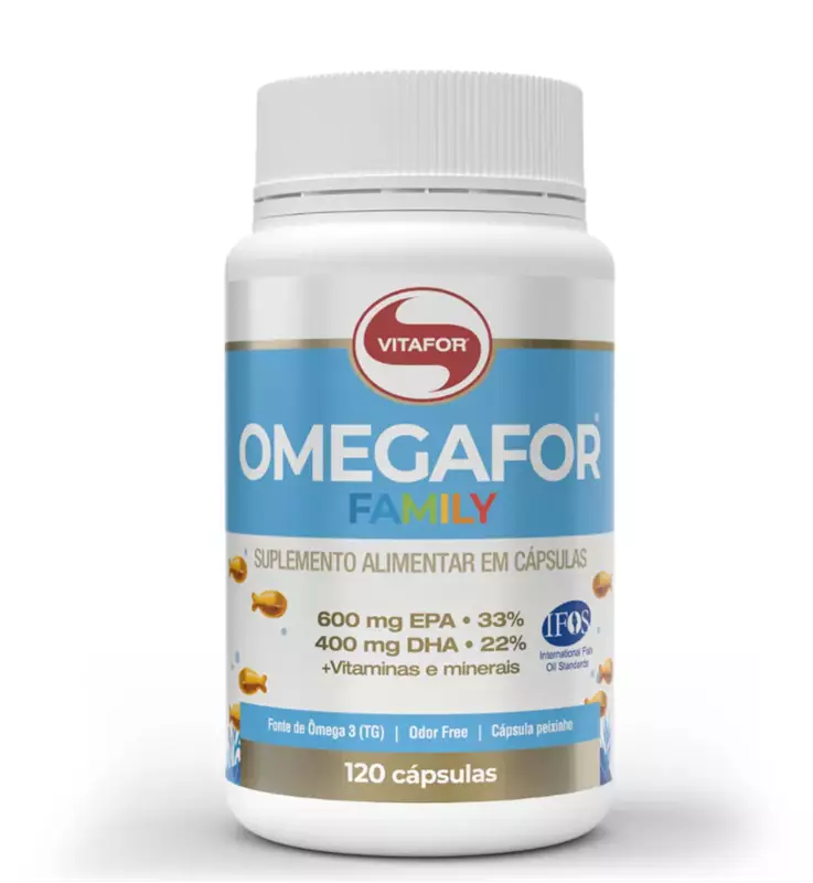 Omegafor Family 120 cápsulas Vitafor