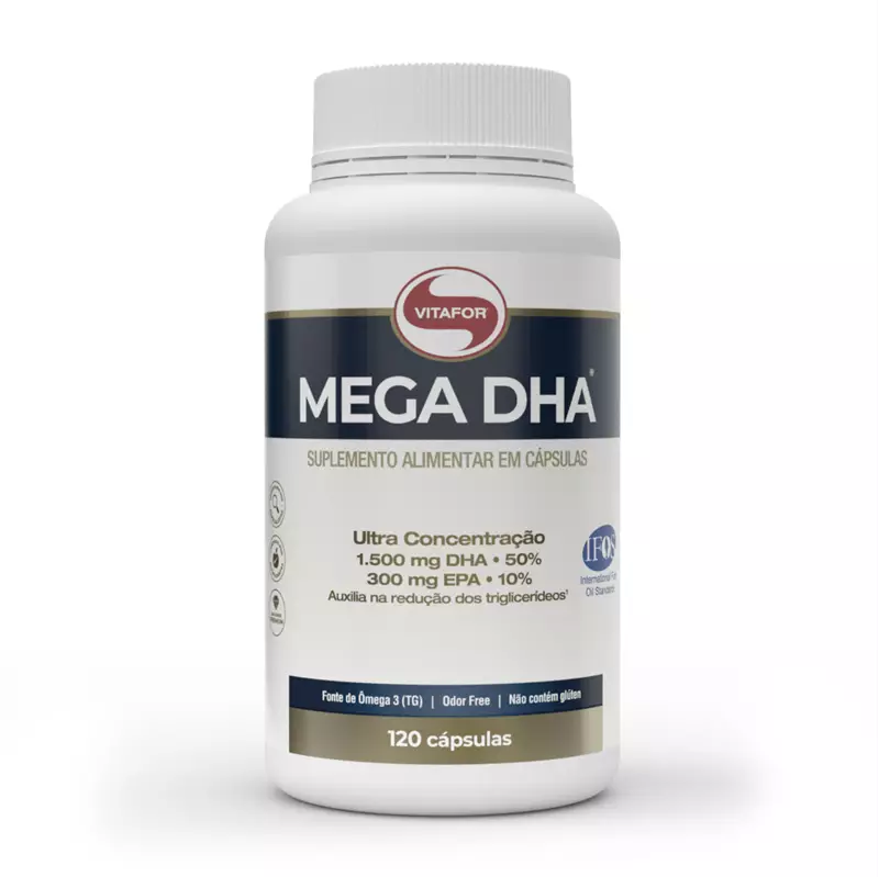 Mega DHA 120 Cápsulas Vitafor