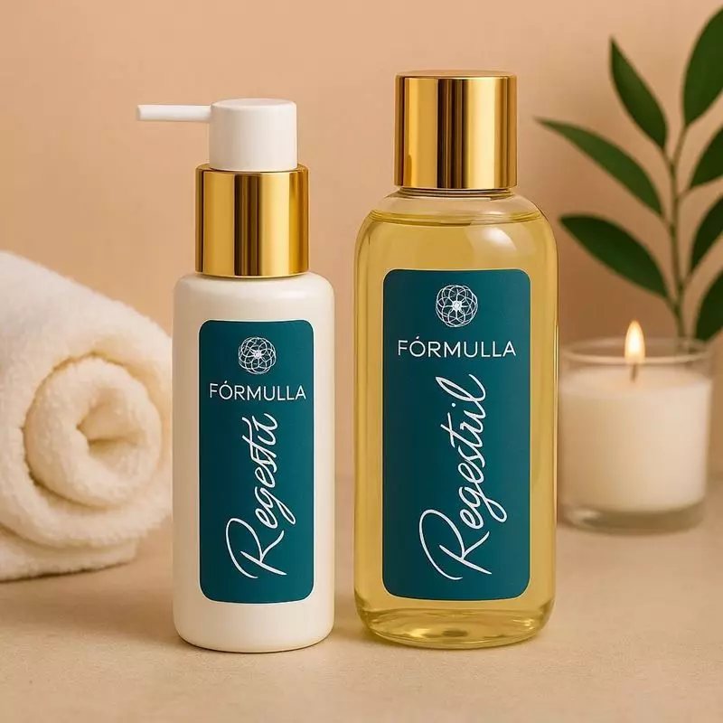 Kit Regestril - Creme e Blend de óleos - tratamento intensivo para estrias