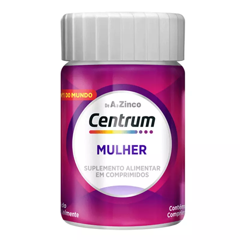 Centrum Gender Mulher de A a Z Vitaminas e Minerais 30 Comprimidos