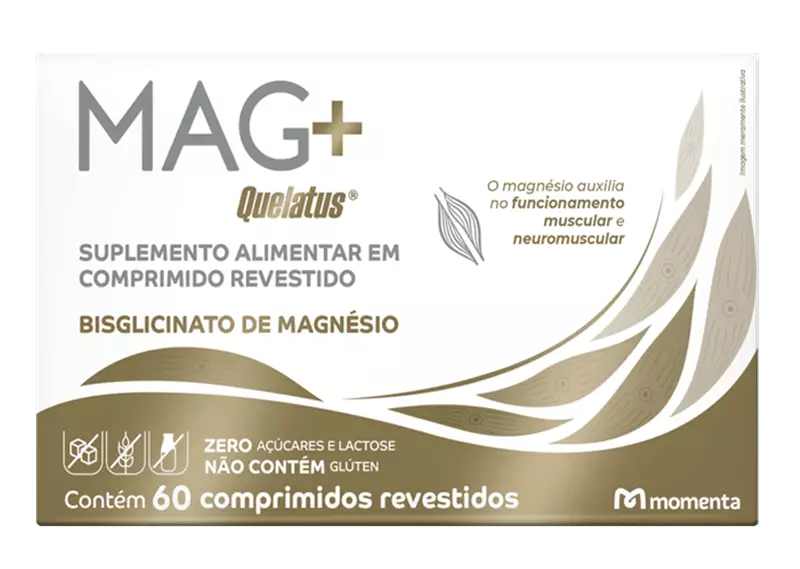Magnésio Mag+ Quelatus 60 Comprimidos