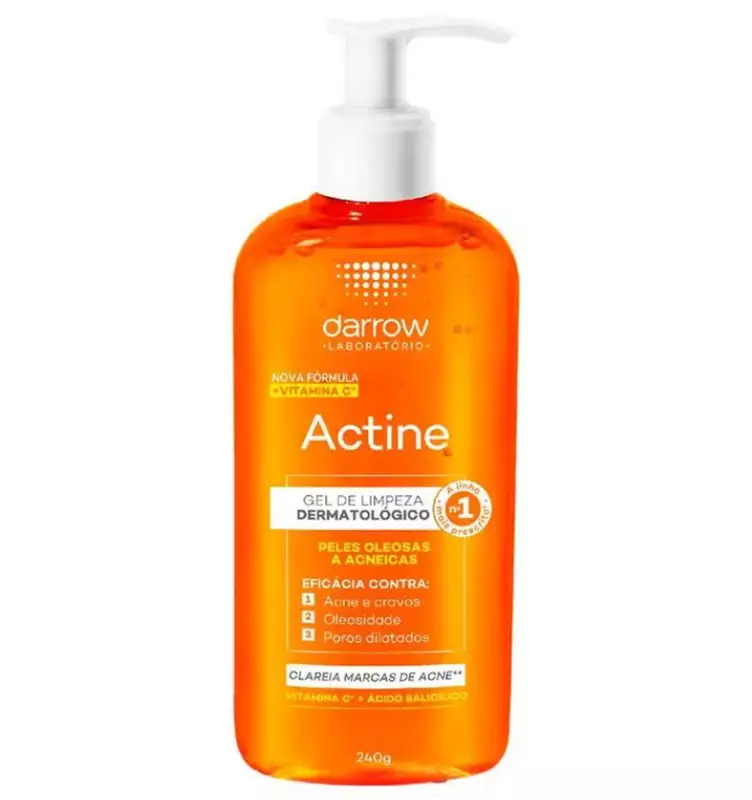 Gel de Limpeza Darrow Actine Vitamina C 240g
