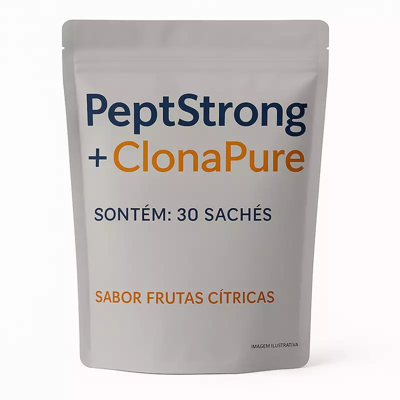 Peptstrong + Clonapure - 30 sachês